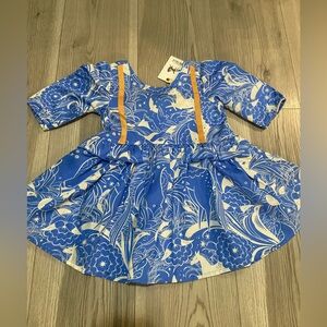 Girls Pegasus Paisley Dress Size 2T NWT
